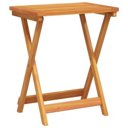 Table pliable de jardin 50x36x60 cm bois d'acacia solide 642877642877