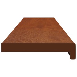 Appui de fenêtre Bois marron 140 x 25 x 4,5 cm PVC 642881642881