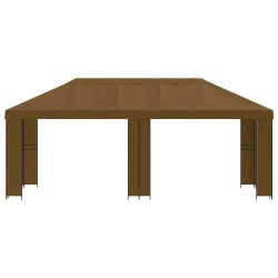 Abri de jardin 6 x 3 m Taupe Polyester et Acier 190 642905642905