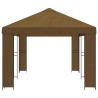 Abri de jardin 6 x 3 m Taupe Polyester et Acier 190 642905642905