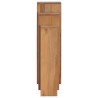 Ensemble de supports de plantes 3 pcs Bois de teck solide 642916642916