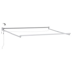 Auvent rétractable électrique Taupe 100% Polyester et Aluminium 642931642931
