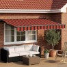 Auvent rétractable électrique 3 x 2,5 m 642933642933