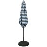 Parasol de jardin avec base 300 x 300 cm Polyester 642965642965