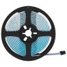 Bande LED 12 pcs Noir et Transparent 2100 mm 642968642968