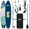 Planche de Paddle Gonflable APEX 335 x 76 x 15 cm Bleu pour 642969642969