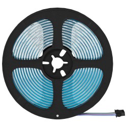 Bande LED 12 pcs Noir et Transparent 4700 mm 642972642972