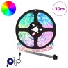 Bande LED 12 pcs Noir et Transparent 2500 mm 642995642995