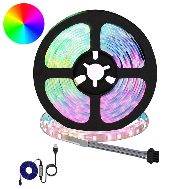 Bande LED 12 pcs Noir et Transparent 2500 mm 643001643001