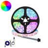 Bande LED 12 pcs Noir et Transparent 4000 mm 643003643003