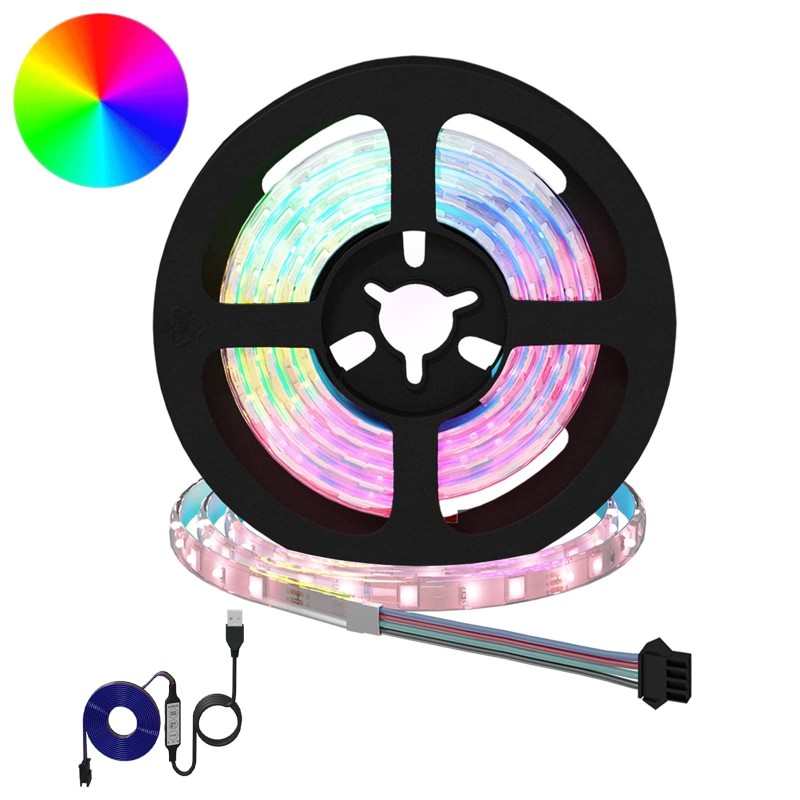 Bande LED 12 pcs Noir et Transparent 900 mm Cuivre et plastique 643008643008
