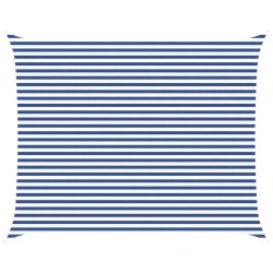 Voile d'ombre Bleu et Blanc 5 x 4 m 100 % polyester Oxford 643015643015