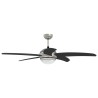 Ventilateur de plafond avec lumière et télécommande Ø 130 cm 643020643020