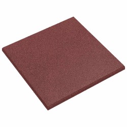 Dalles de Protection Anti-Chute 24 pcs Rouge 50 x 50 cm 643022643022