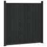 Panneau de clôture WPC et Aluminium Noir 643030643030