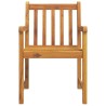 Ensemble à manger de jardin 5 pcs Bois d'acacia solide 643031643031