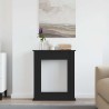 Encadrement de cheminée en chêne noir 75 x 20 x 87,5 cm bois d'ingénierie 643044643044