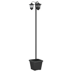 Lampadaire à 3 têtes Noir 32 x 32 x 188 cm Aluminium et ABS 643052643052