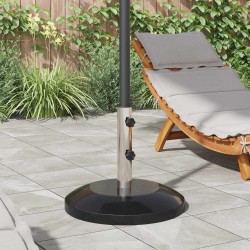 Base de parasol pour poteau de 40 à 50 mm 26.75 kg Noir 643065643065
