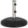 Base de parasol pour poteau de 40 à 50 mm 26.75 kg Noir 643065643065