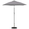 Base de parasol pour poteau de 40 à 50 mm 26.75 kg Noir 643065643065