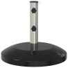 Base de parasol pour poteau de 40 à 50 mm 26.75 kg Noir 643065643065