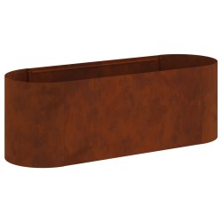 Jardin surélevé Acier patiné 120 x 40 x 40 cm 643073643073