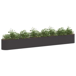 Jardin surélevé Noir 360 x 40 x 40 cm 643088643088