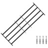 Grille de sécurité pour fenêtres avec 4 barres croisées 3 pcs 643092643092