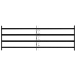 Grille de sécurité pour fenêtres avec 4 barres croisées 3 pcs 643092643092