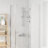 Ensemble de Système de Douche Chrome 70 cm Acier inoxydable 643095643095
