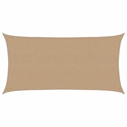 Voile d'ombrage 160 g/m² Taupe 2,5x4,5 m PEHD 643100643100