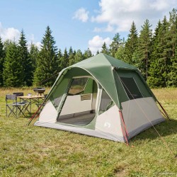 Tente Instantanée Vert 305 x 275 x 190 cm Polyester et Acier 643103643103
