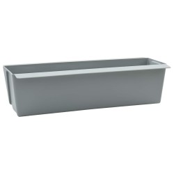Caisses à fleurs pour palettes Euro 12 pcs Gris clair 643105643105