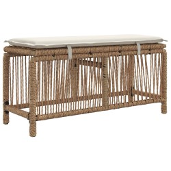 Ensemble de salle à manger pour jardin 3 pcs Beige et crème 643124643124