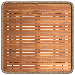Ensemble de salle à manger pour jardin 3 pcs Beige et crème 643124643124