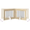 Porte de chien pliable avec supports 6 pcs Chêne Sonoma 482 cm 643137643137