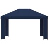 Pavillon 4 × 3 m Bleu Polyester et Acier 190 gsm 643154643154