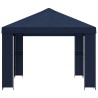Pavillon 4 × 3 m Bleu Polyester et Acier 190 gsm 643154643154