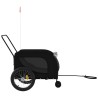 Remorque de vélo pour animaux de compagnie noir 643163643163