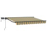 Cadre de store manuel avec LEDs 3 x 2,5 m 643172643172
