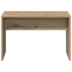 Tabouret de toilette chêne artisanal 70x35x45cm bois ingénierie 643183643183