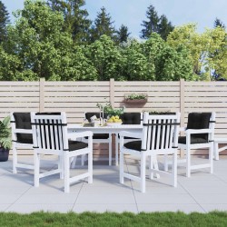Ensemble de coussins pour chaise à dossier bas 6 pcs 643184643184