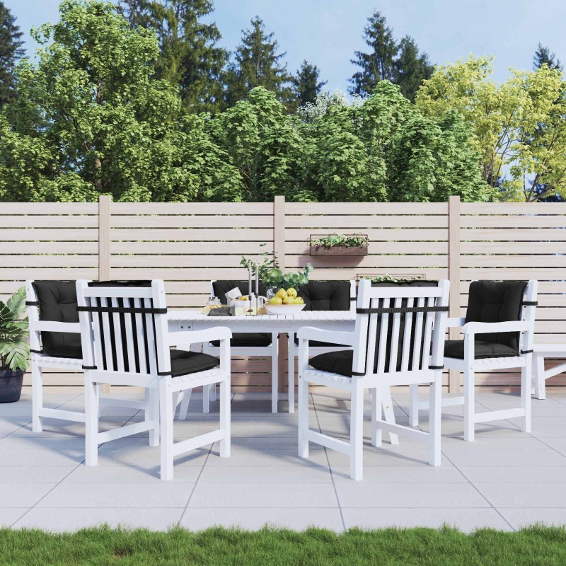 Ensemble de coussins pour chaise à dossier bas 6 pcs 643184643184