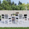 Ensemble de coussins pour chaise à dossier bas 6 pcs 643184643184