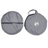 Tente de toilettes pop-up avec corde suspendue Gris et orange 643195643195