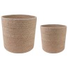 Ensemble de Pots à Plantes 2 pcs Naturel Ø 28 x 28 cm 643211643211