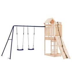 Aire de jeux d'extérieur bois de pin massif 643212643212