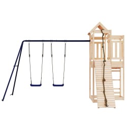 Aire de jeux d'extérieur bois de pin massif 643212643212