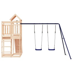 Aire de jeux d'extérieur bois de pin massif 643212643212